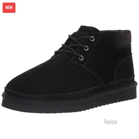 Suede Ankle Boots with Faux Fur Lining, EVA Outsole, Women's Size